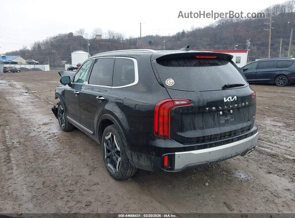 5XYP6DGCXRG497490 2024 KIA TELLURIDE Черный Задняя левая четверть