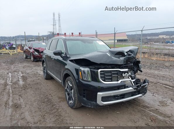 5XYP6DGCXRG497490 2024 KIA TELLURIDE Черный Передняя правая четверть