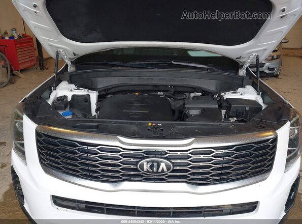 5XYP6DHC5MG165075 2021 KIA TELLURIDE Белый Вид сзади