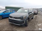 2020 Kia Telluride S Серый vin: 5XYP6DHCXLG024467