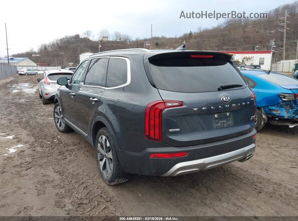 5XYP6DHCXLG024467 2020 KIA TELLURIDE Серый Задняя левая четверть