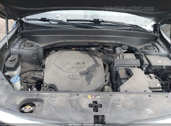 5XYP6DHCXLG024467 2020 KIA TELLURIDE Серый Вид сзади
