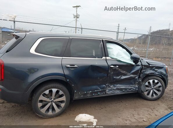 5XYP6DHCXLG024467 2020 KIA TELLURIDE Серый Вид задней части салона