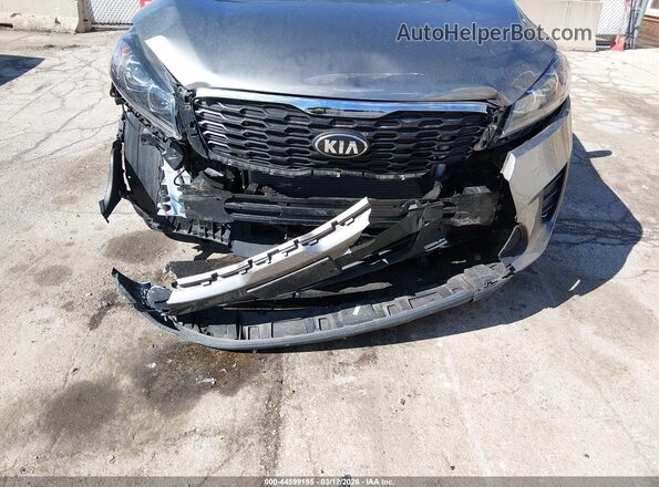 5XYPG4A35KG451920 2019 KIA SORENTO Серый Вид спереди