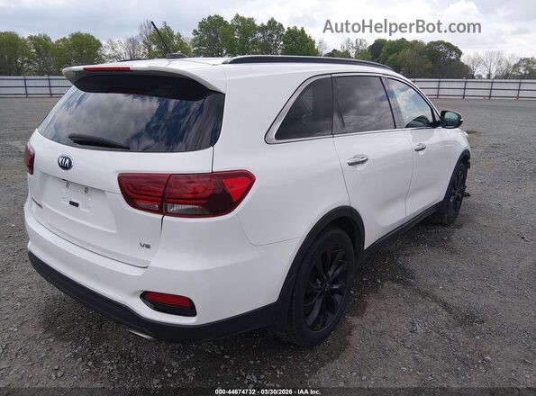 5XYPG4A50LG697230 2020 KIA SORENTO Белый Задняя правая четверть