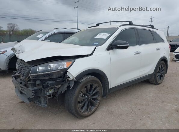 5XYPG4A59LG696366 2020 KIA SORENTO Белый Передняя левая четверть