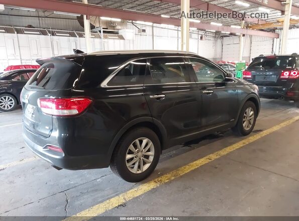 5XYPGDA30GG059497 2016 KIA SORENTO Черный Задняя правая четверть