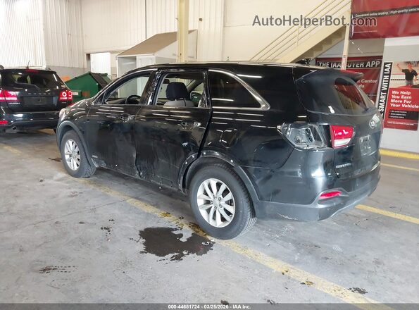 5XYPGDA30GG059497 2016 KIA SORENTO Черный Задняя левая четверть