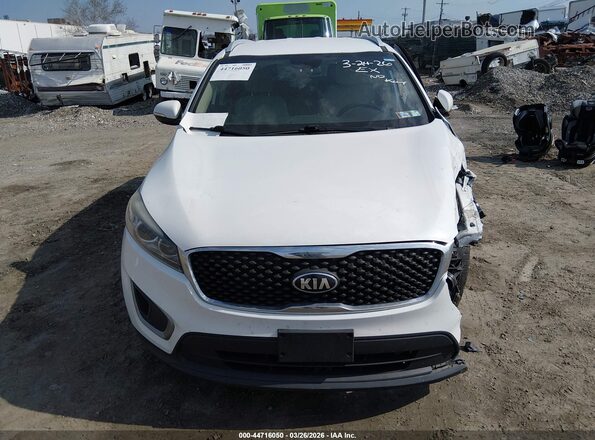 5XYPGDA33HG258514 2017 KIA SORENTO Белый Вид щитка приборов