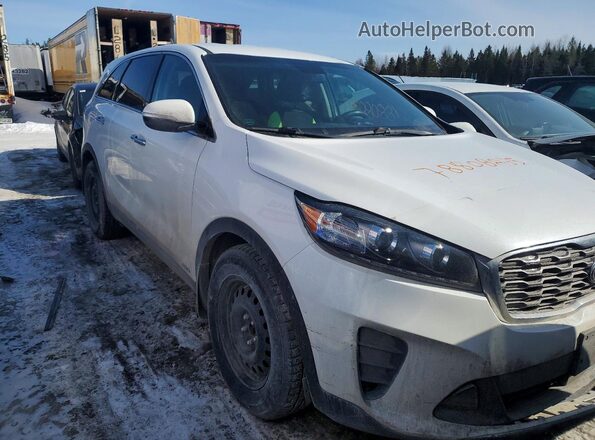 5XYPGDA35LG614342 2020 KIA SORENTO Белый Передняя правая четверть