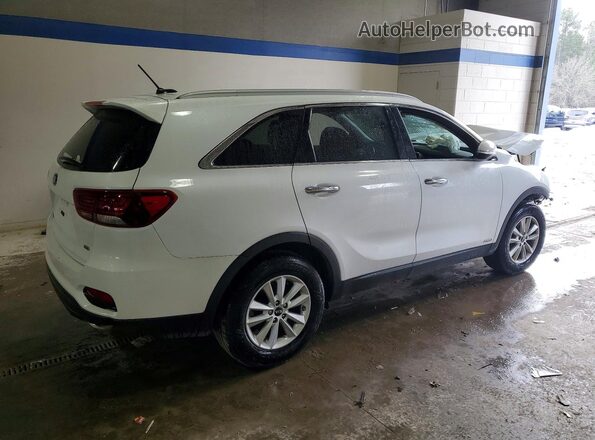 5XYPGDA38LG645083 2020 KIA SORENTO Белый Задняя правая четверть