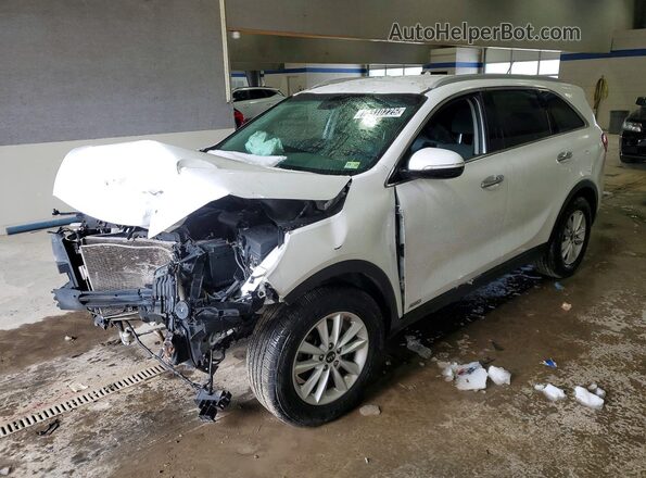 5XYPGDA38LG645083 2020 KIA SORENTO Белый Передняя левая четверть