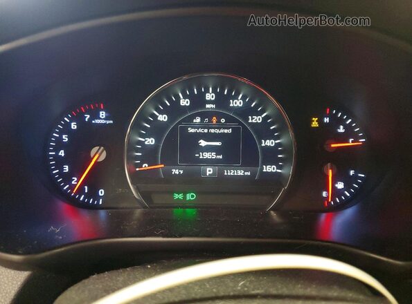 5XYPGDA59HG204216 2017 KIA SORENTO Черный Вид щитка приборов