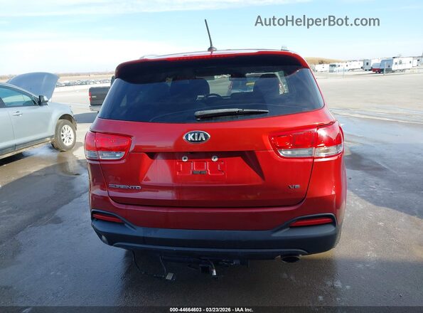 5XYPGDA5XJG350761 2018 KIA SORENTO Красный 