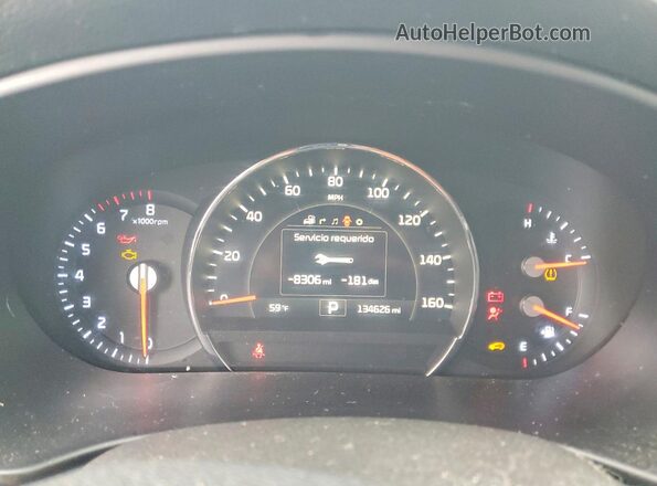 5XYPH4A52GG043932 2016 KIA SORENTO Gray Instrument cluster view