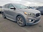 2016 Kia Sorento Ex V6 Gray vin: 5XYPH4A52GG043932