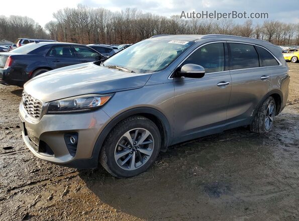 5XYPH4A56KG456672 2019 KIA SORENTO Серебряный Передняя левая четверть