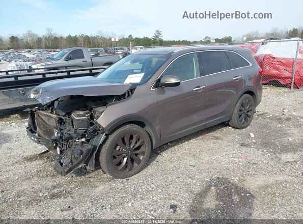 5XYPH4A5XLG634164 2020 KIA SORENTO Коричневый Передняя левая четверть