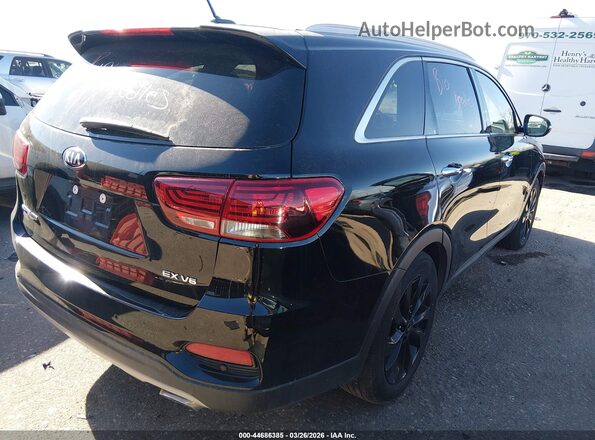 5XYPHDA53LG703471 2020 KIA SORENTO Black Задня права чверть
