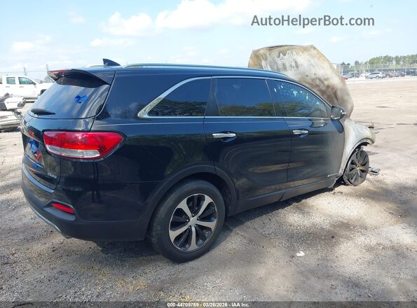 5XYPHDA56GG159134 2016 KIA SORENTO Black Tył prawy