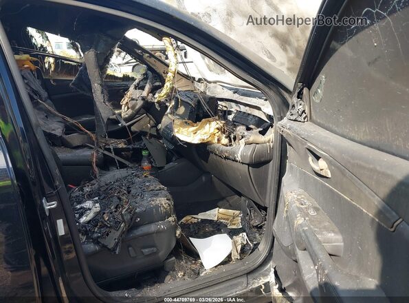5XYPHDA56GG159134 2016 KIA SORENTO Black Widok wnętrza z przodu