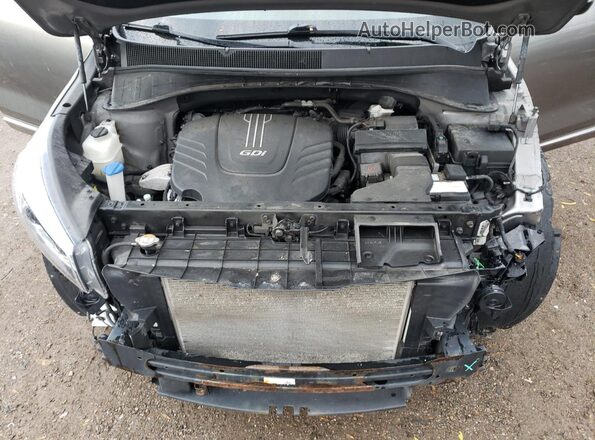 5XYPKDA51JG375174 2018 KIA SORENTO Серый Вид подкапотного пространства