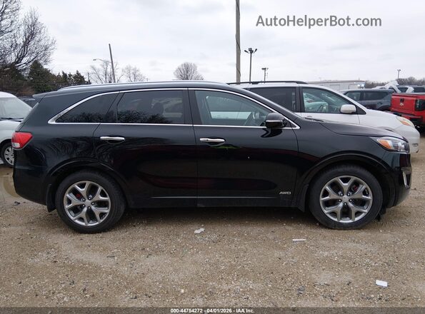 5XYPKDA55JG431388 2018 KIA SORENTO Черный Вид задней части салона