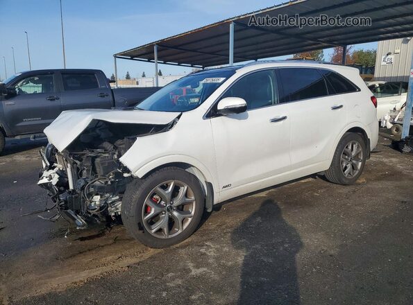 5XYPKDA58KG467321 2019 KIA SORENTO White Przód lewy