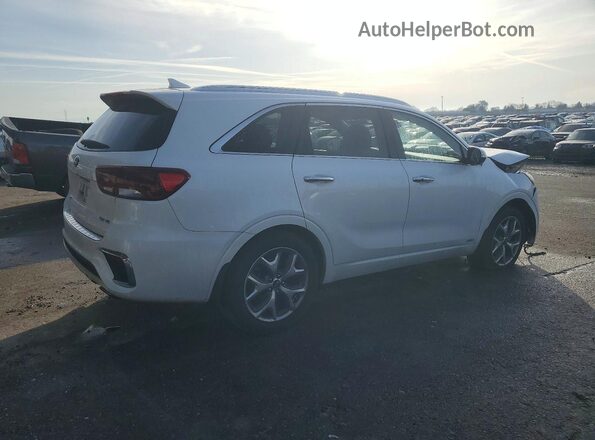 5XYPKDA58KG467321 2019 KIA SORENTO White Tył prawy