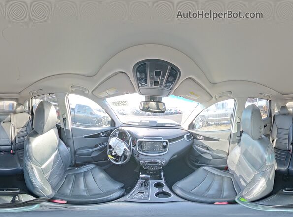 5XYPKDA58KG467321 2019 KIA SORENTO White Widok wnętrza 360 stopni