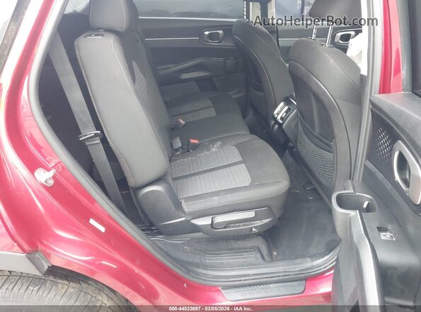 5XYRG4LC2MG073158 2021 KIA SORENTO Red Вид наклейки з VIN-кодом
