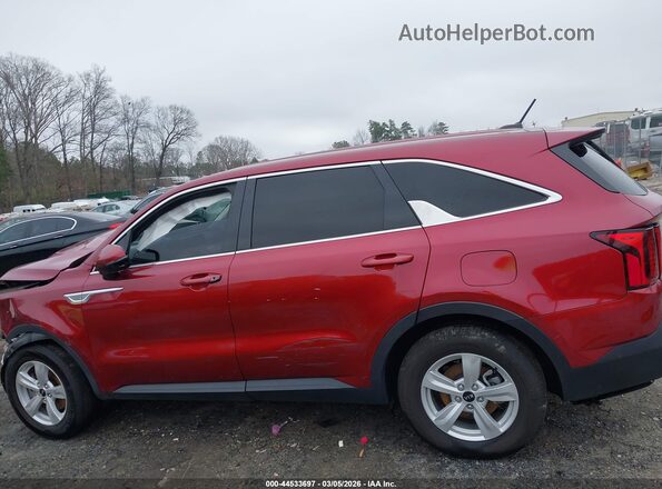 5XYRG4LC2MG073158 2021 KIA SORENTO Red 