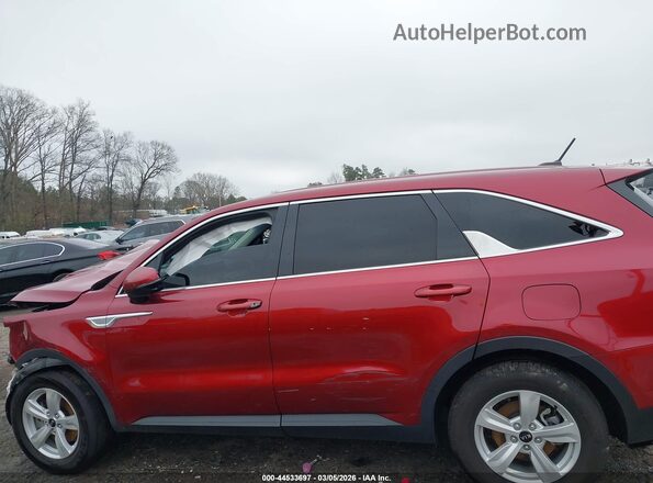 5XYRG4LC2MG073158 2021 KIA SORENTO Red 
