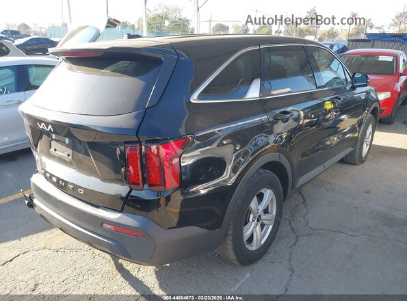 5XYRG4LC9NG131316 2022 KIA SORENTO Black Задня права чверть