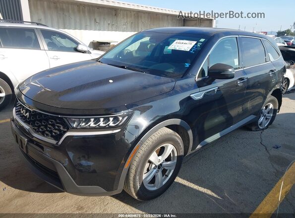 5XYRG4LC9NG131316 2022 KIA SORENTO Black Передня ліва чверть