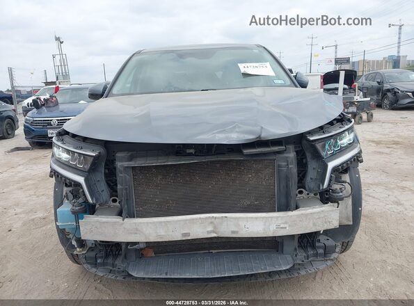 5XYRGDLC2NG149768 2022 KIA SORENTO Gray Rear interior view