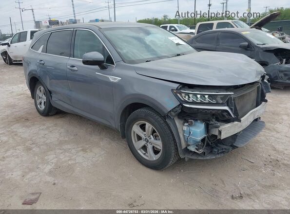 5XYRGDLC2NG149768 2022 KIA SORENTO Gray Front right