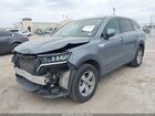 2022 Kia Sorento Lx Gray vin: 5XYRGDLC2NG149768