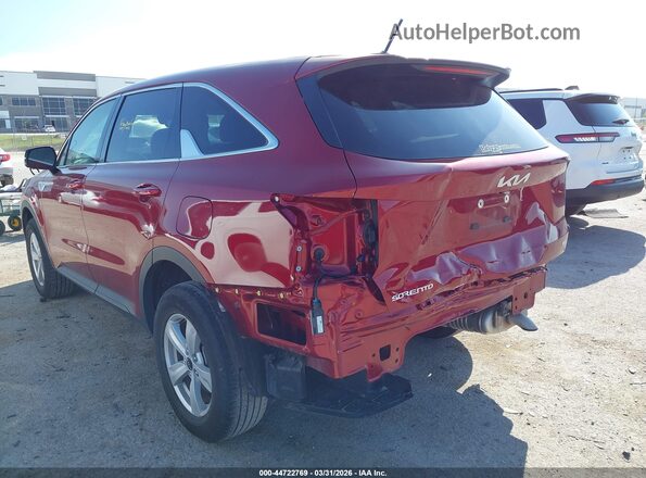 5XYRGDLC2PG239599 2023 KIA SORENTO Красный Вид спереди