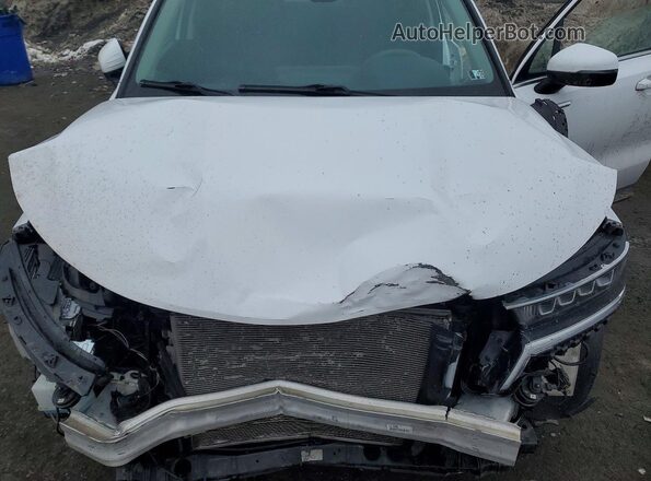 5XYRGDLC5NG145522 2022 KIA SORENTO White Vista del compartimento del motor