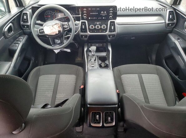5XYRGDLC5NG145522 2022 KIA SORENTO White Vista del salpicadero