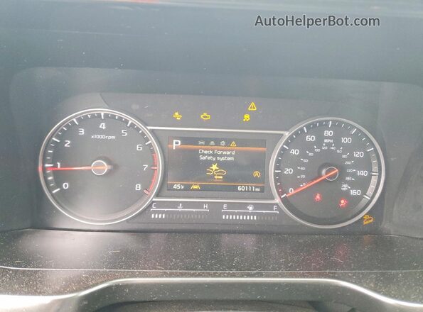 5XYRGDLC5NG145522 2022 KIA SORENTO White Vista del cuadro de instrumentos