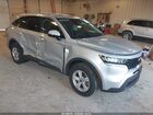2022 Kia Sorento Lx Silver vin: 5XYRGDLC8NG084098