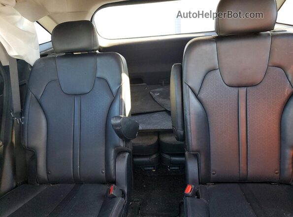 5XYRH4LF0MG060206 2021 KIA SORENTO Blue Rear seats view