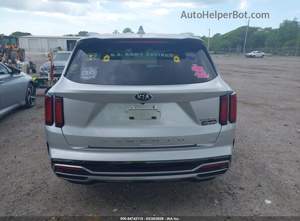 5XYRH4LF3MG031671 2021 KIA SORENTO Серебряный 