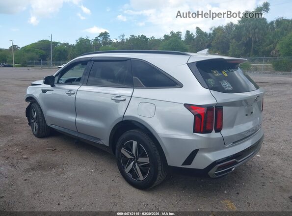 5XYRH4LF3MG031671 2021 KIA SORENTO Серебряный Задняя левая четверть