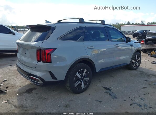 5XYRH4LF8NG146607 2022 KIA SORENTO Серый Задняя правая четверть