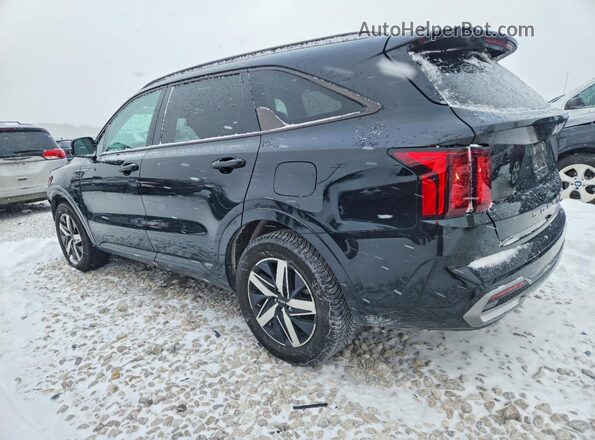 5XYRH4LF9NG157728 2022 KIA SORENTO Черный Задняя левая четверть