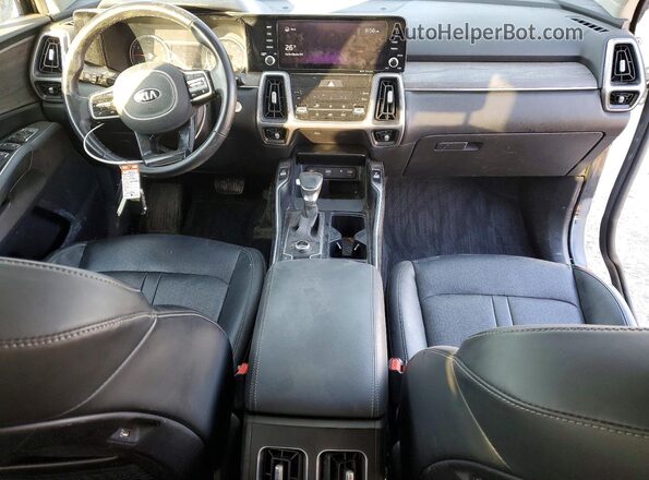 5XYRHDLF1MG067486 2021 KIA SORENTO Черный Вид панели приборов