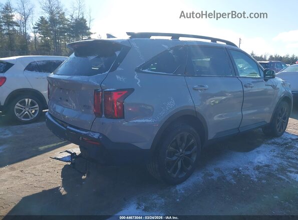 5XYRHDLF7NG091521 2022 KIA SORENTO Gray Tył prawy